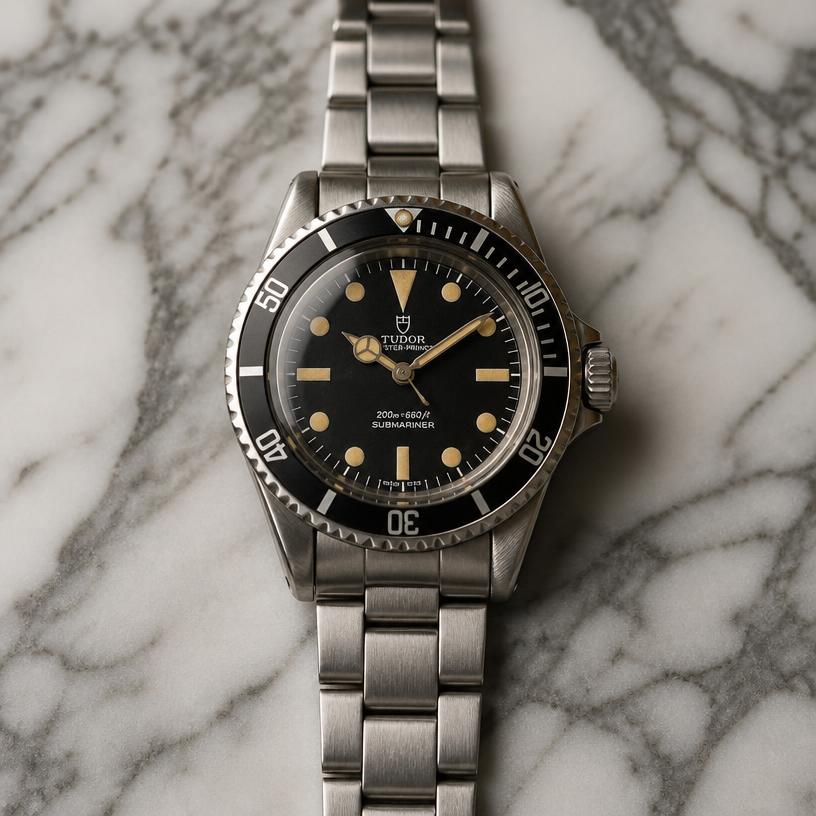 Vintage Steel Dive Watch